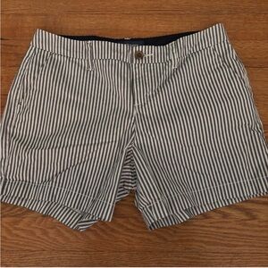 Old Navy Black and White Striped Women's Shorts